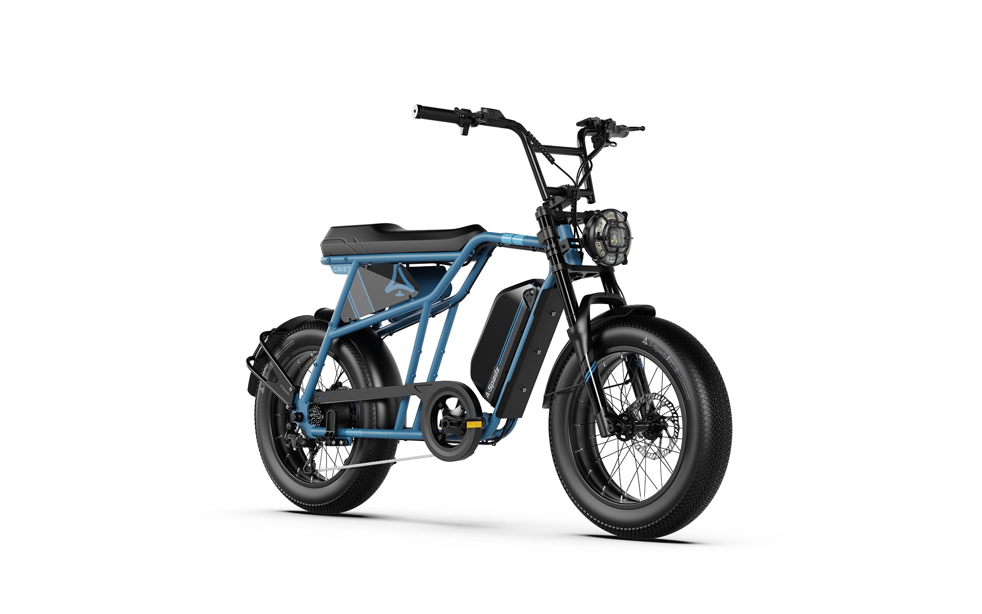 A-Spadz Cavet Air Electric Bike | 25KM/H, 100KM Range