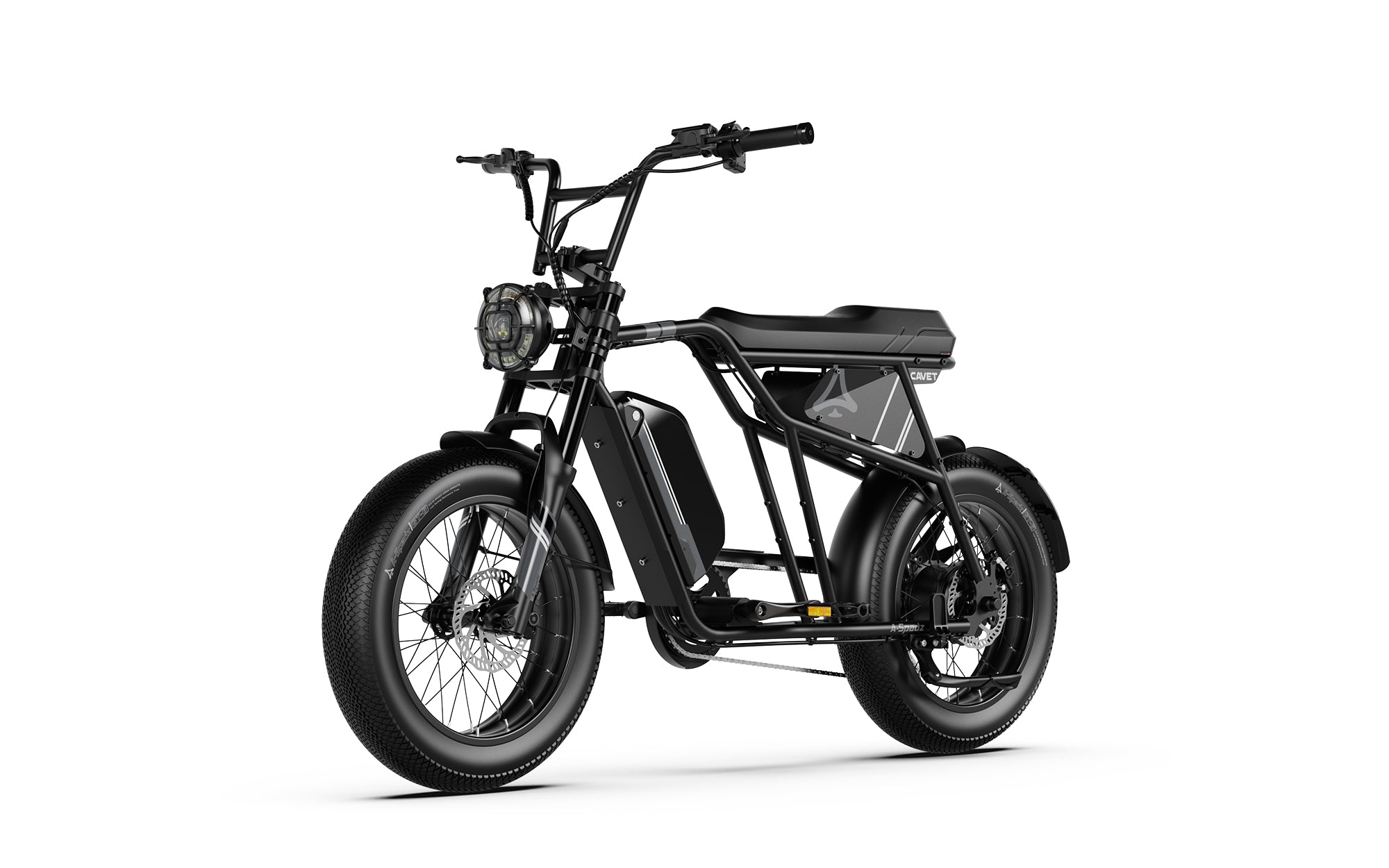 A-Spadz Cavet Air Electric Bike | 25KM/H, 100KM Range