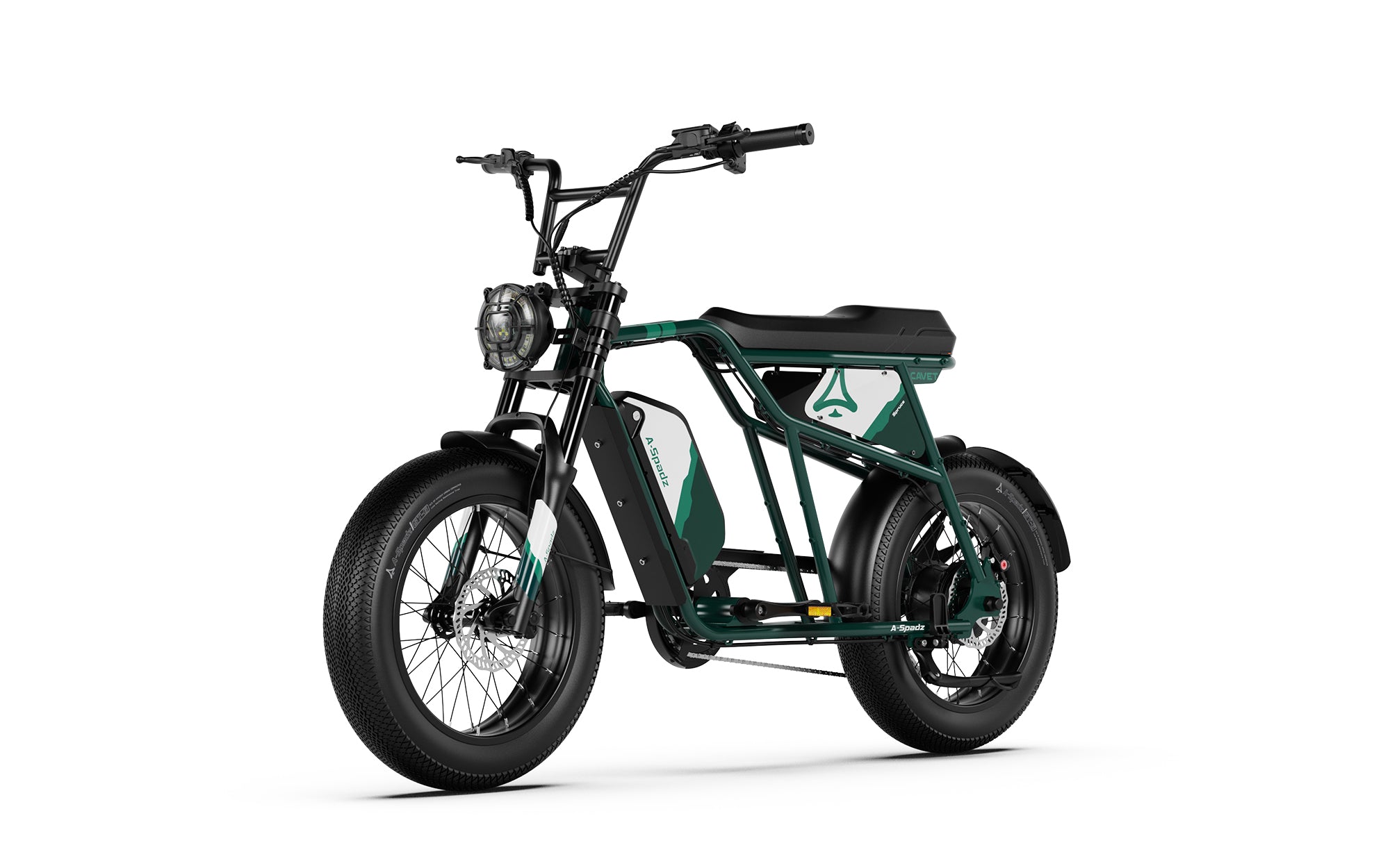 A-Spadz Cavet Air Electric Bike | 25KM/H, 100KM Range