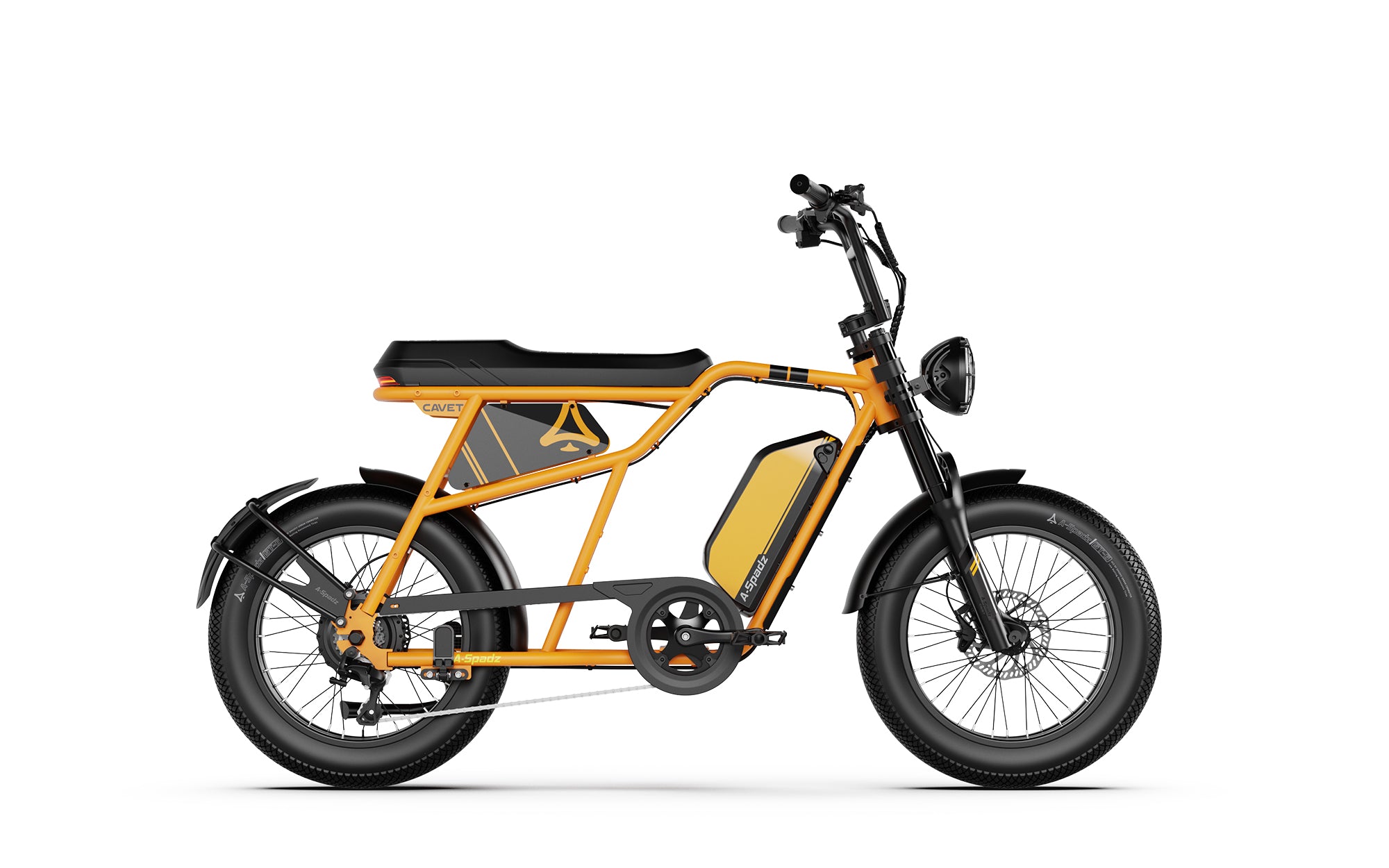 A-Spadz Cavet Air Electric Bike | 25KM/H, 100KM Range