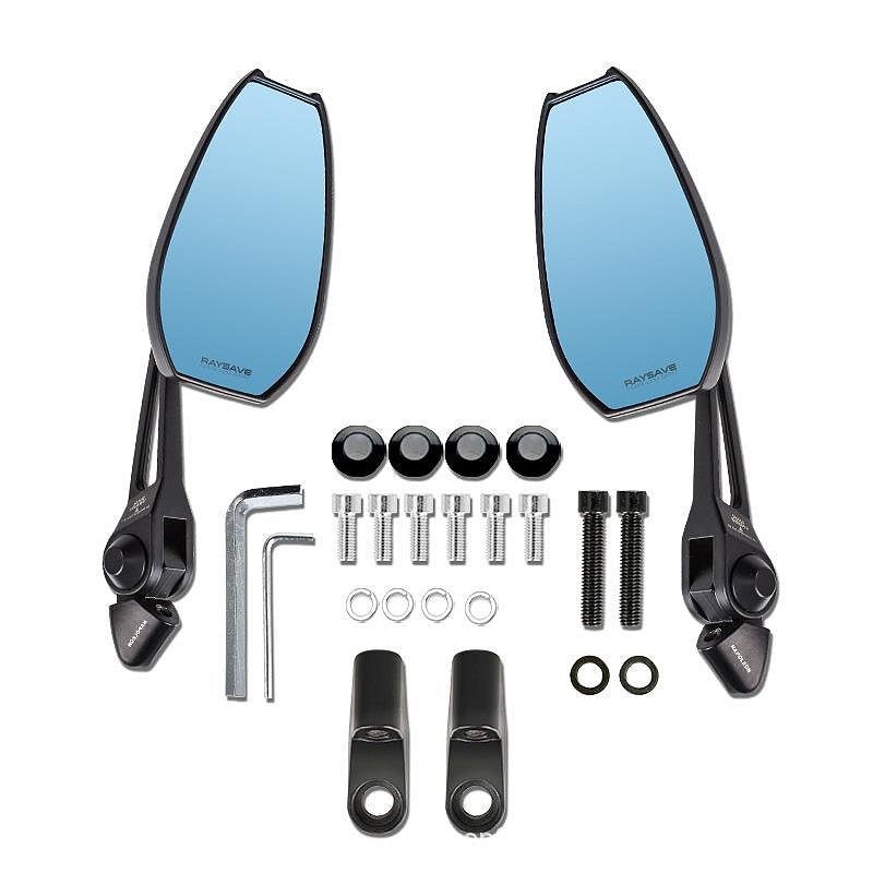 Blue - Tinted Anti - Glare Mirror - A - Spadz