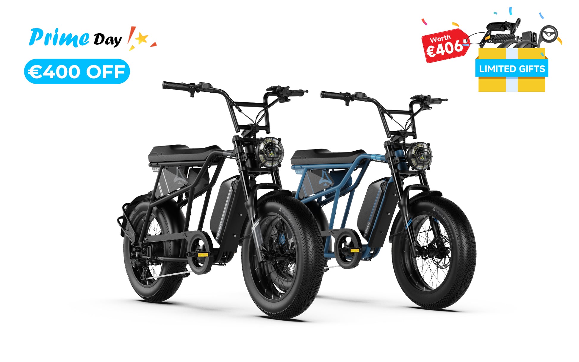Jet Black & Aurora Blue